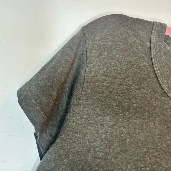 THE GREAT. Gray Ruffle Top Size 1 - Picture 6 of 15